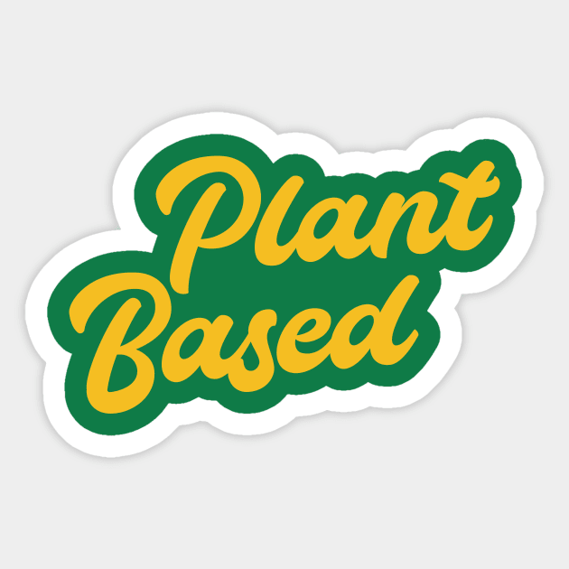 Plant based Sticker by GS